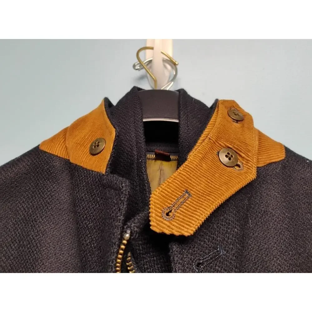 Kroon Ritchie Navy blue Hybrid Sport Coat Blue Blazer Wool Cashmere 46R $425 - Picture 12 of 16
